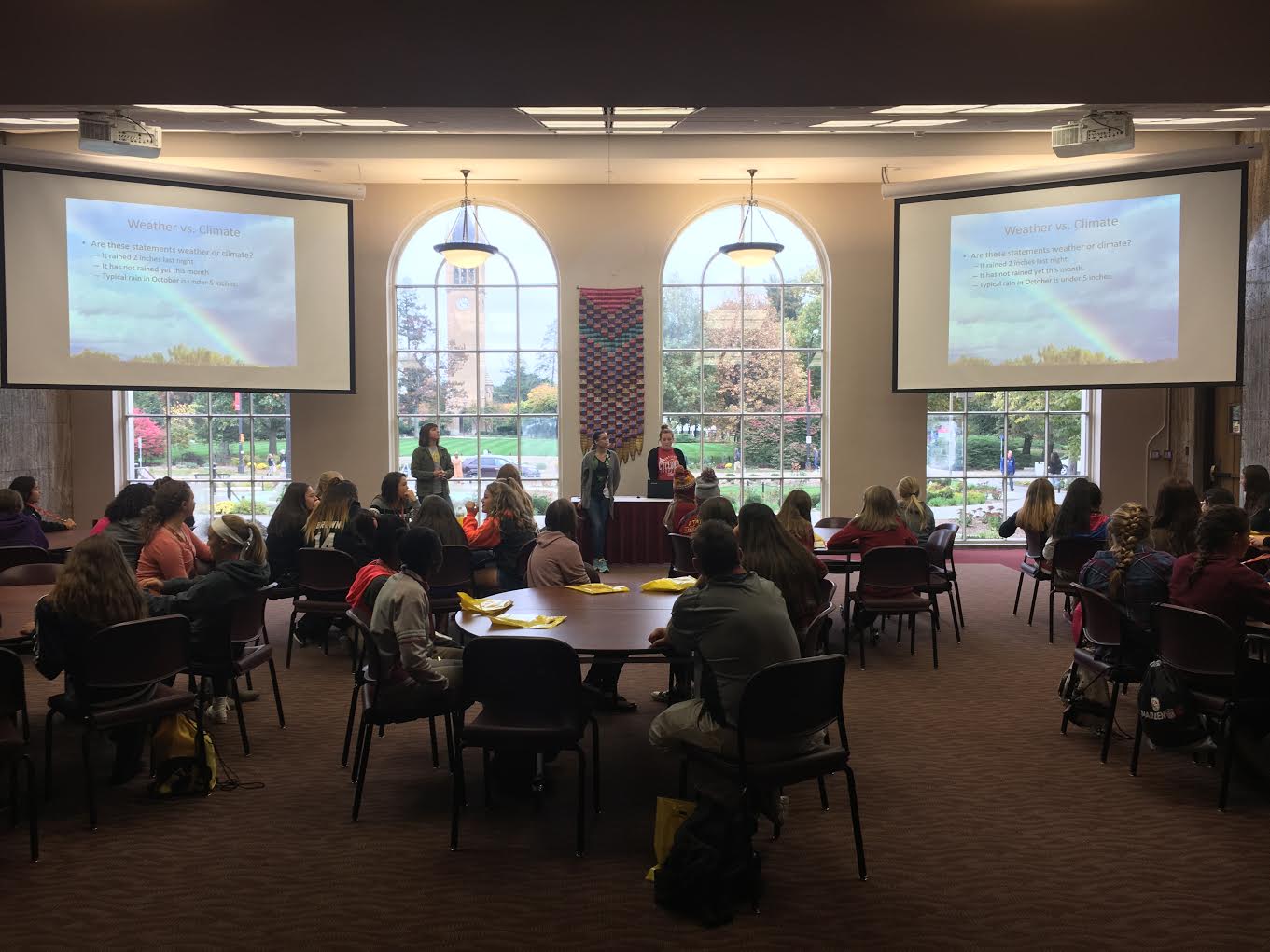 GF Presentation in the Memorial Union
