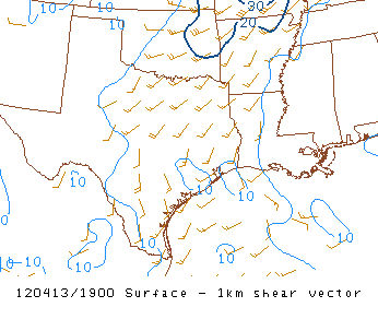 19Z 1 km shear