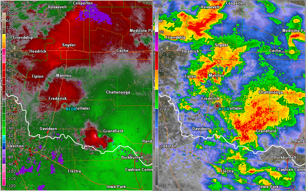 Radar image 1