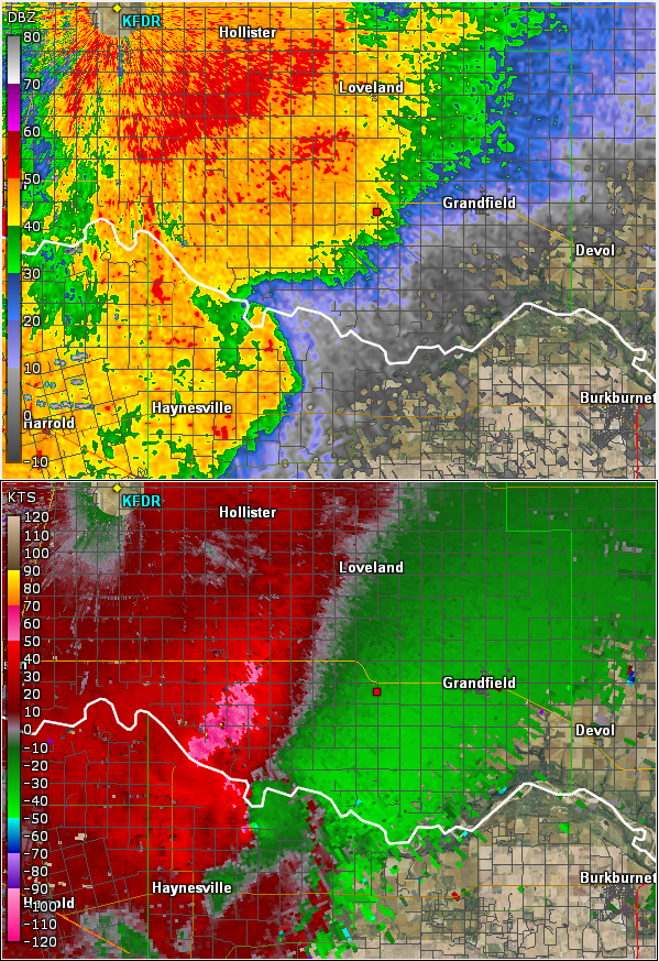 Radar image 1